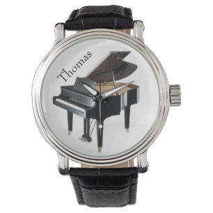 Montre noire de piano