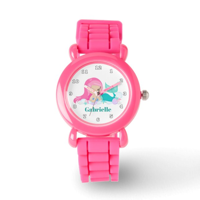 Montre Nom d'ajout de la sirène de plage (Recto)