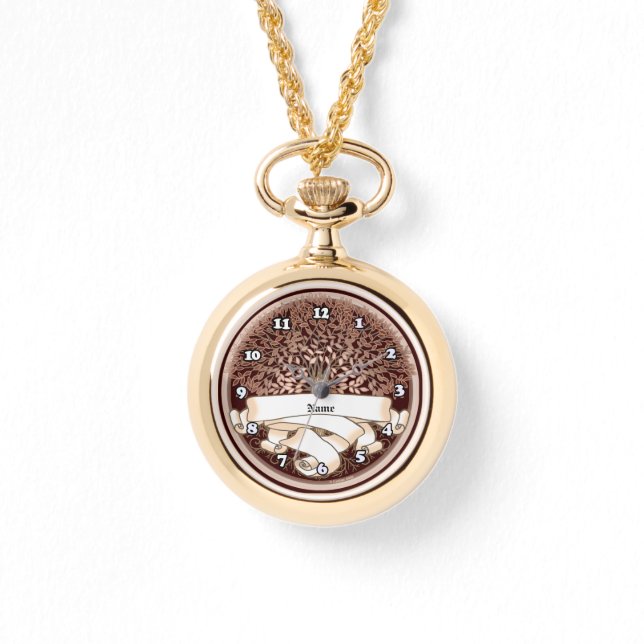 Montre Nom de famille de l'arbre (Recto)