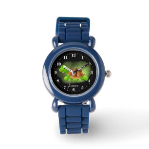 Montre nom de la tortue adorable des garçons