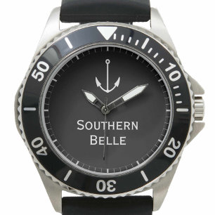 Montre Nom du bateau à voile, du croiseur Cabine ou du ya