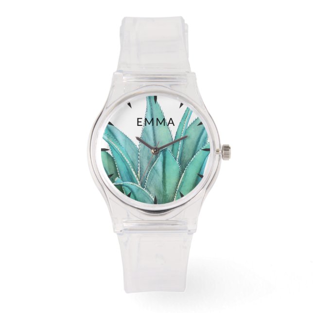 Montre Nom du monogramme Agave (Recto)