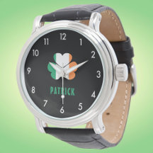 Nom personnalisé Celtic Irlande Shamrock Drapeau i