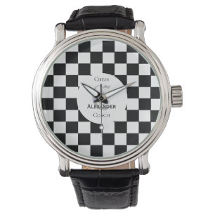 Montre Nom personnalisé du joueur d'échecs initial