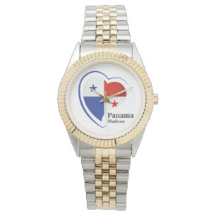 Montre Nom personnalisé Panama Love