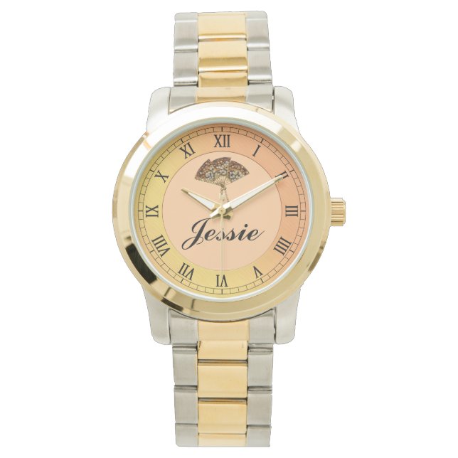 Montre Nom personnalisé Wrist Watch (devant)