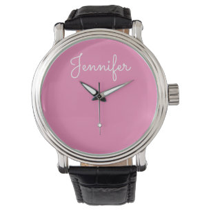 Montre Nom personnel personnalisable, Nom personnel