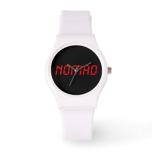 MONTRE NOMAD NUMÉRIQUE (Recto)