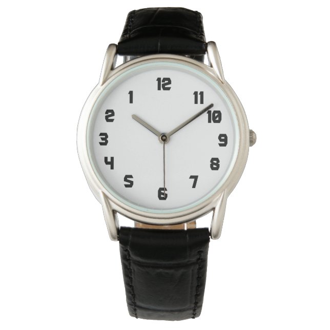 Montre nombre rétroactif (devant)