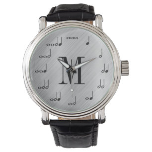 Montre Note musicale Monogram personnalisée