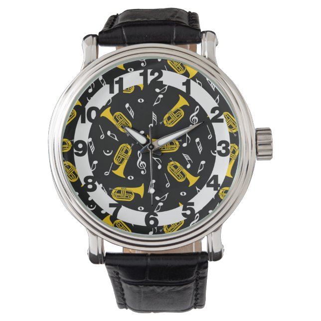 Montre *Notes de musique Baritone Marching (devant)