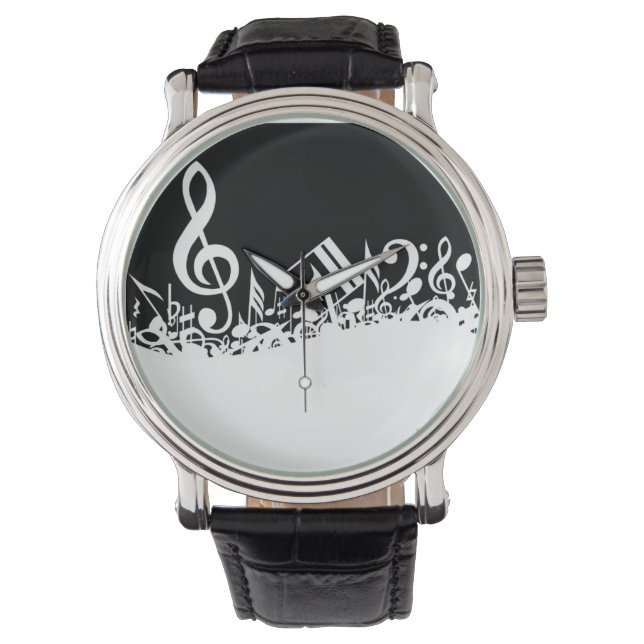Montre Notes musicales - Regarder (devant)