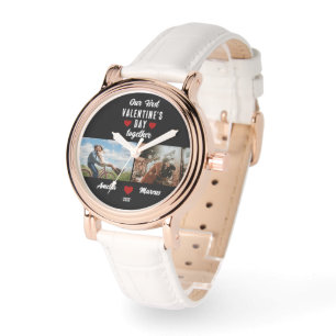 Montre Notre première Saint Valentin Ensemble 2 Photos No