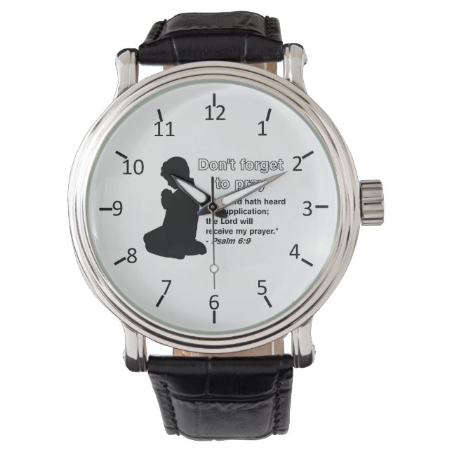 Montre N'oublie pas de prier (devant)