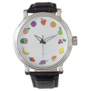 Montre Nourriture pour la pensée_Totalement Fruité_Cercle