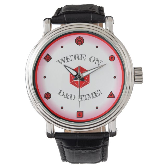 Montre Nous sommes à l'heure du MDN - RED (devant)