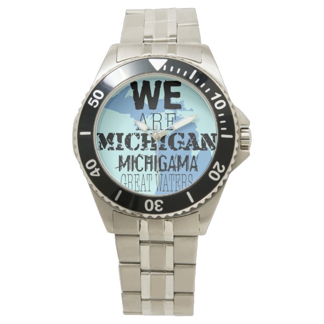 Montre Nous sommes Michigan Michigama Great Waters (devant)