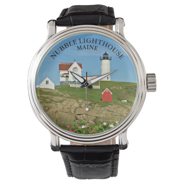 Montre Nubble Lighthouse, Cape Neddick Maine eWatch (devant)