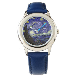 Montre Nuit étoilée par Van Gogh.
