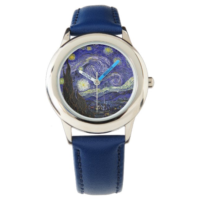 Montre Nuit étoilée par Van Gogh. (devant)