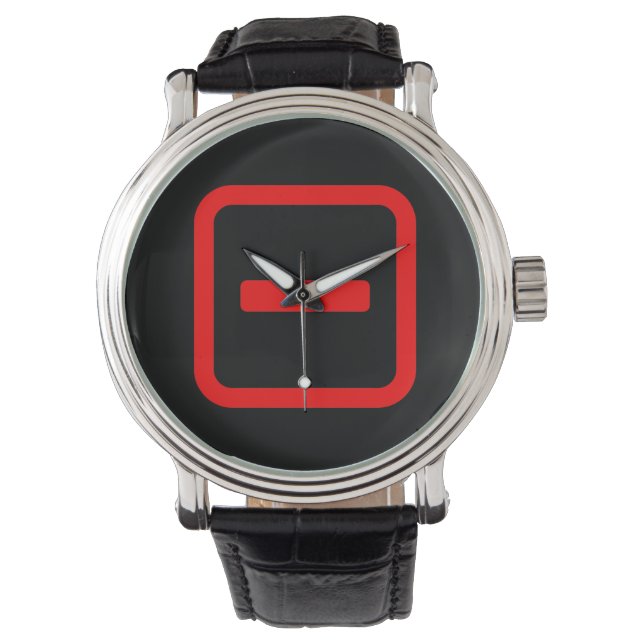 Montre Numéro 一 Japonais Numéro Un (devant)