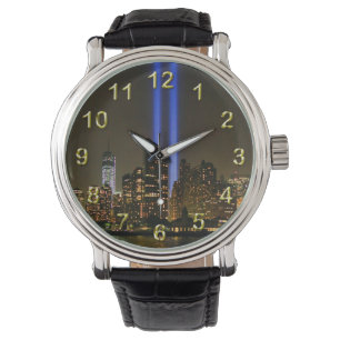 Montre NYC Skyline : WTC 9/11 Hommage À La Lumière 2013 #
