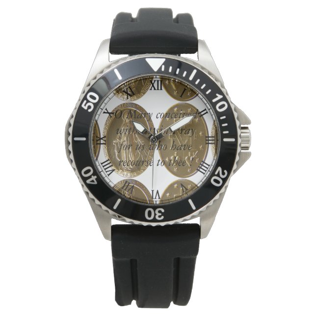 Montre O Marie a conçu sans péché... (devant)
