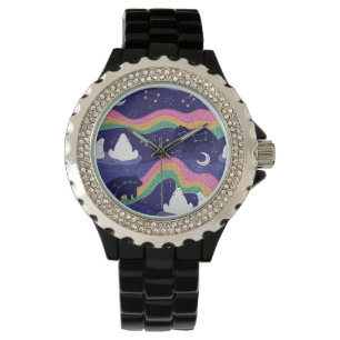 Montre Observation des auréoles du nord