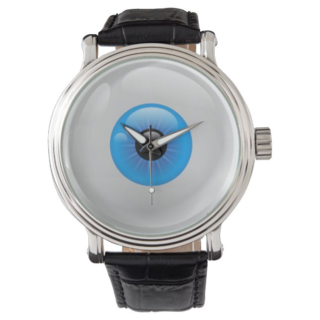 montre oculaire bleue (devant)