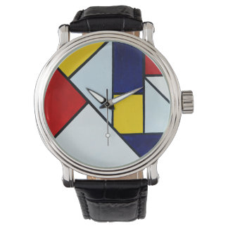 Montre Ode à la Stijl Piet Mondriaan
