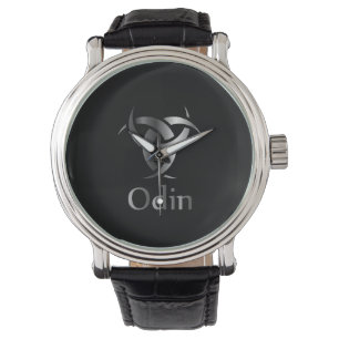 Montre Odin- Le graphique est un symbole des cornes d'Odi