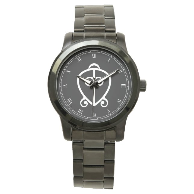 Montre Odo Nnyew Fie Kwan | Symbole du pouvoir de l'amour (devant)
