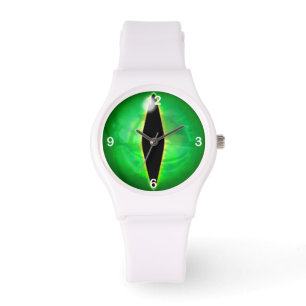 Montre Oeil de dragon vert