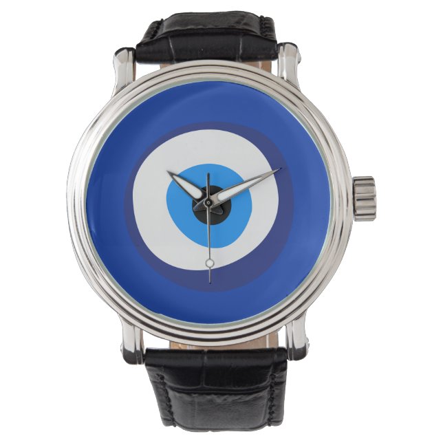 Montre oeil diabolique ancien symbole antiquité talisman  (devant)