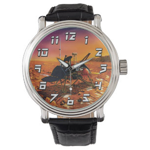 Montre OEuvre d'art Concept de la NASA Mars Polar Lander