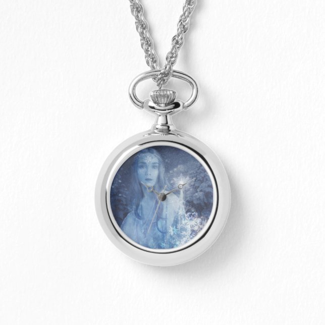 Montre Oeuvre d'Imaginaire de Noël de la Reine des neiges (Recto)