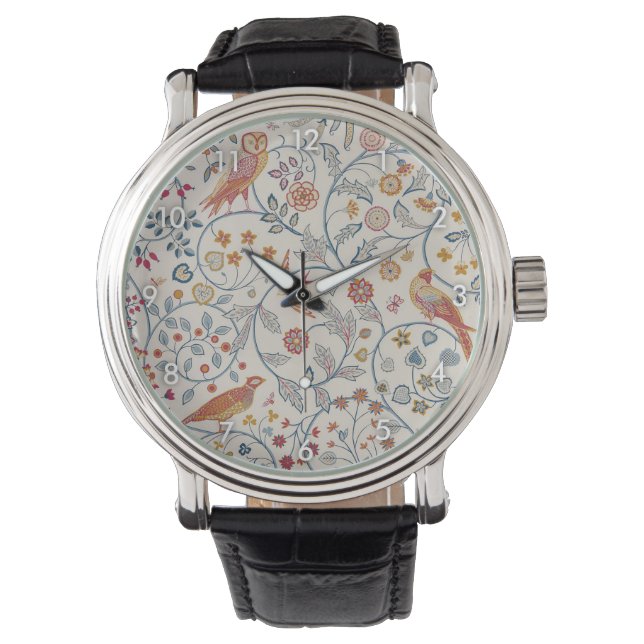Montre Oiseaux et fleurs, William Morris (devant)