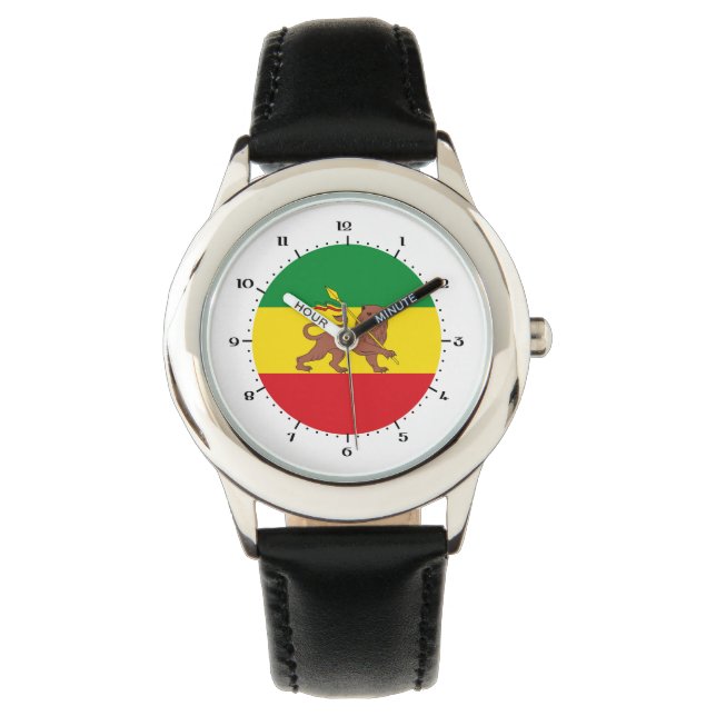 Montre Old Ethiopian flag (devant)