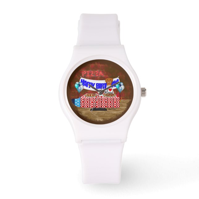 Montre Oliver The Otter est 6 Years Old ! Joyeux annivers (Recto)