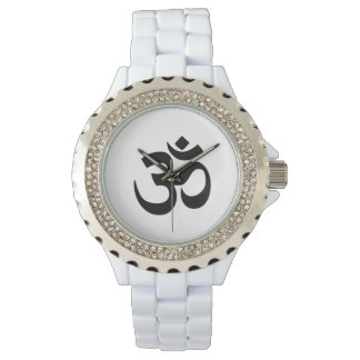 Montre Om Namah Shivaya Aum Shanti Aum Om Symbole ॐ Paix