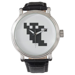 Montre Ombre fantôme de 8 bits Pixel