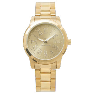 Montre Or de signature
