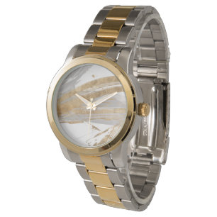 Montre Or et gris