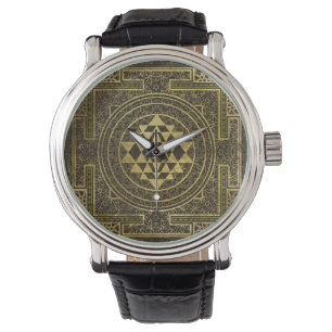 Montre Or Sri Yantra/Sri Chakra