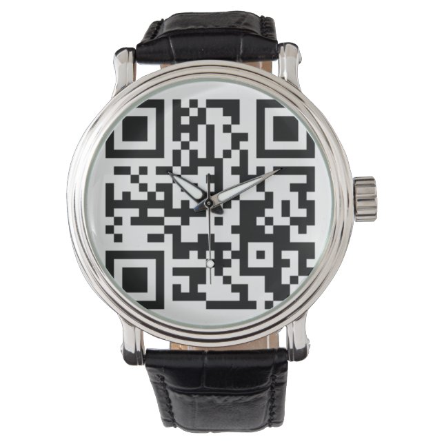 Montre Orangutan Foundation QR Code (devant)