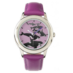 Montre Orca Whale Watch Killer Whale Art Wrist Watch