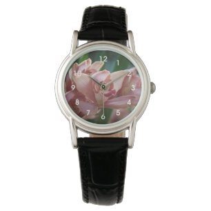 Montre Orchidée de thé au lait