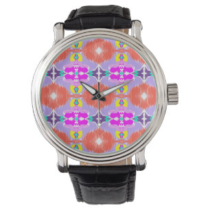 Montre Oreiller jeté kaléidoscope Solar Bloom