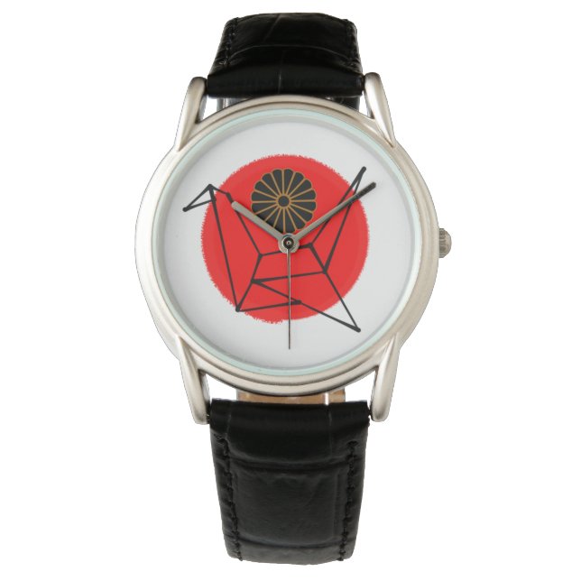 Montre Origami japonais Crane Tokyo Street Mode (devant)
