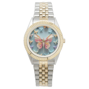 Montre Origami papillon